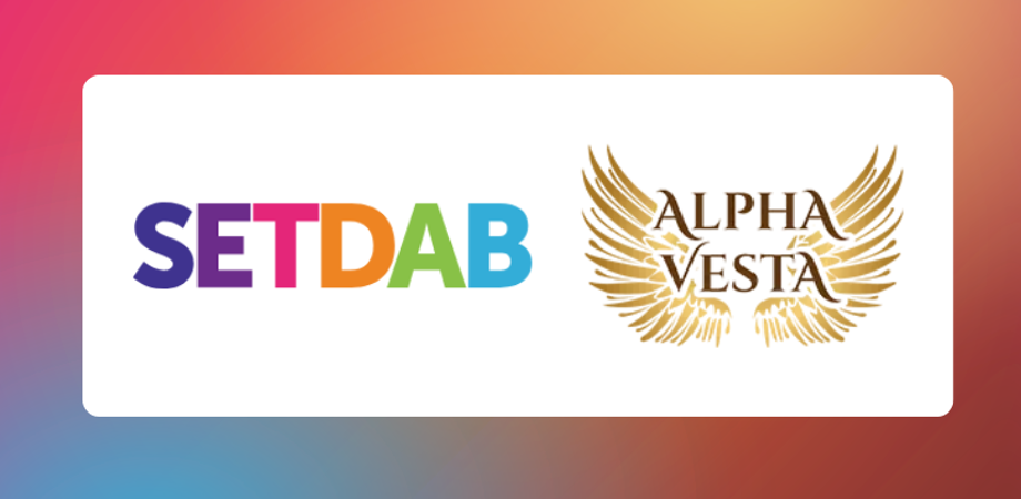 SETDAB and Alpha Vesta logo