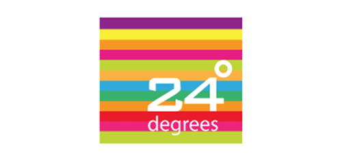 24 Degrees logo