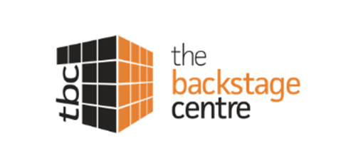 The backstage centre Logo