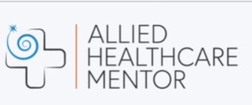Allied Health Mentor logo on a white bacground.